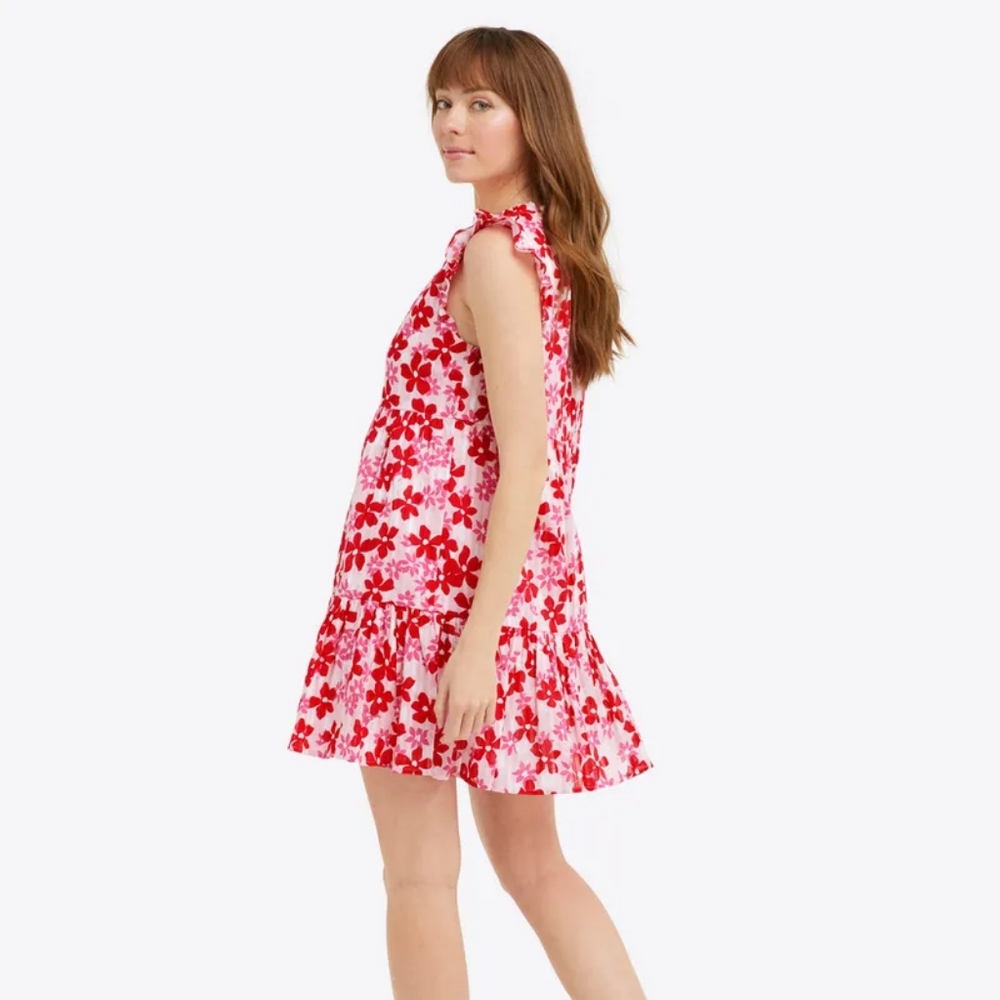 Draper James Connie Flutter Sleeve Dress Flying D… - image 1